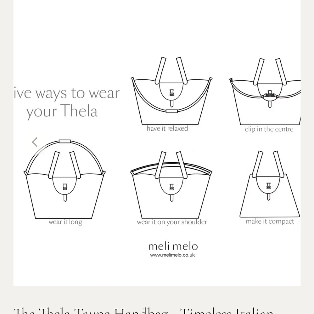 Meli melo medium thela Shopper tote - Picture 2 of 8